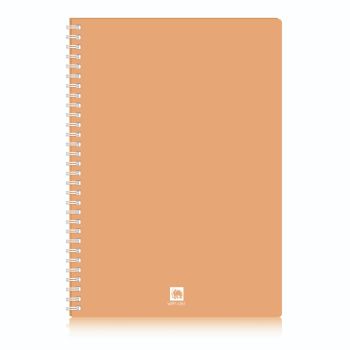 สมุดริมลวด ตราช้าง รุ่น WPP-126T ขนาด A5 70 แกรม 100 แผ่น (คละสี)