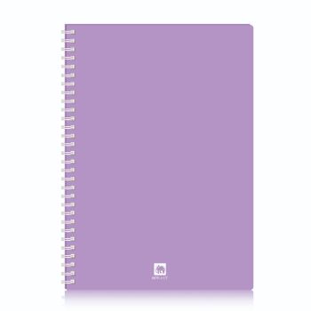 สมุดริมลวด ตราช้าง รุ่น WPP-117T ขนาด B5 70 แกรม 40 แผ่น สีลาเวนเดอร์