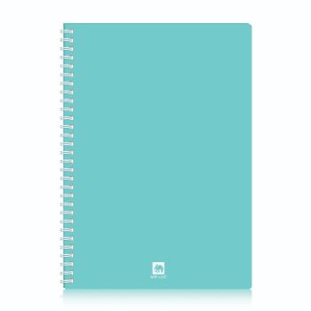 สมุดริมลวด ตราช้าง รุ่น WPP-125T ขนาด A5 70 แกรม 40 แผ่น (คละสี)