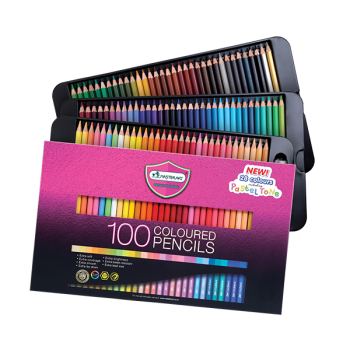 สีไม้ 100 สี มาสเตอร์อาร์ต