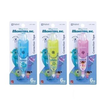 เทปลบคำผิดตราช้าง มอนสเตอร์ 5มม. x 6ม.