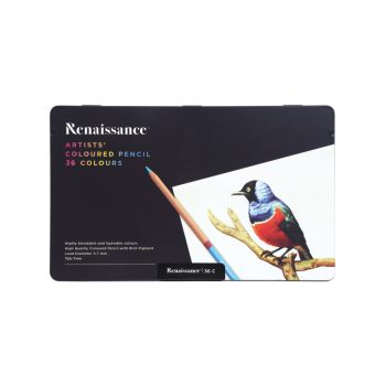 ชุดสีไม้เกรดอาร์ตติส Renaissance 36 สี