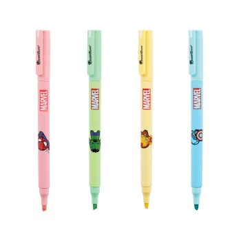 ปากกาเน้นข้อความ Quantum ลาย Marvel ไฮไลน์ (ลิขสิทธิ์แท้) (คละลาย)