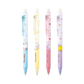 ปากกาหมึกเจลลบได้ Quantum ลาย มิมิเนโกะ รุ่น QGE591 (คละสี)