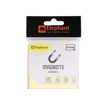 กระดาษโน๊ต ตราช้าง Magnote พาสเทล ขนาด 3x3 นิ้ว