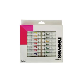 ชุดเซ็ทสีโปสเตอร์ Reeves หลอด 18มล. x 12 สี #0007770