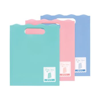 ถุงของขวัญ ตราช้าง ไฟล์ไอเดียเคิร์ฟ ขนาด A5 (คละสี)