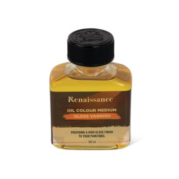 สื่อผสมสีน้ำมัน Gloss Varnish เรนาซองซ์ 100มล.