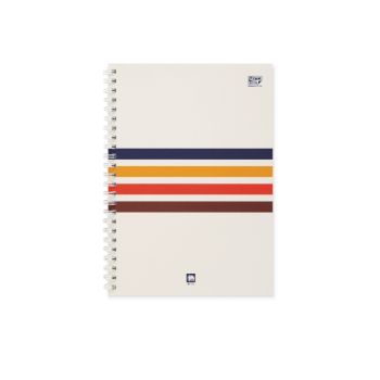 สมุดริมลวด ตราช้าง รุ่น W-111 ขนาด A5 70 แกรม 50 แผ่น W-111 (คละลาย)