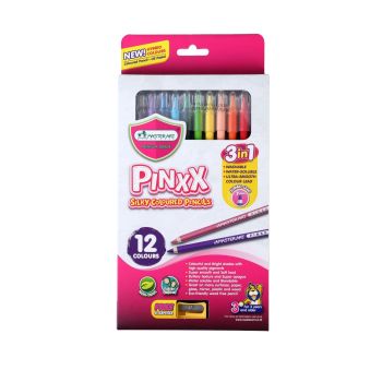 ดินสอสีมาสเตอร์อาร์ต รุ่น Pinxx 12 สี