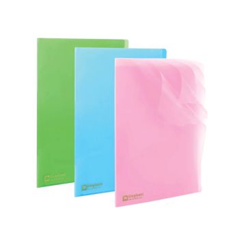 แฟ้มสอดข้าง A4 5 ช่อง ตราช้าง 415D