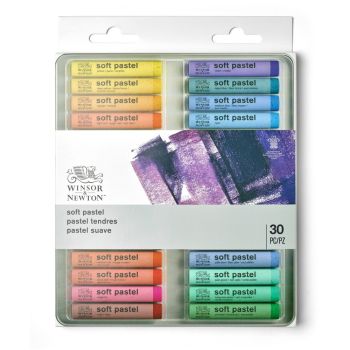ชุดสีชอล์ก Winsor & Newton รุ่นซอฟท์พาสเทล 30สี #1790002