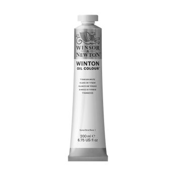 สีน้ำมัน Winton รุ่นหลอดเดี่ยว 200มล. เบอร์เบอร์ 644 Titanium White