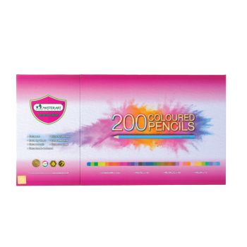 สีไม้แท่งยาว 200 สี มาสเตอร์อาร์ต รุ่นพรีเมี่ยม