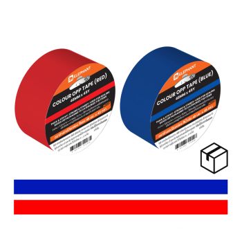 เทปโอพีพีสีปิดกล่อง 48มม. x 45หลา