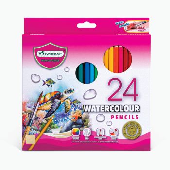 ดินสอสีระบายน้ำ 24 สี มาสเตอร์อาร์ต