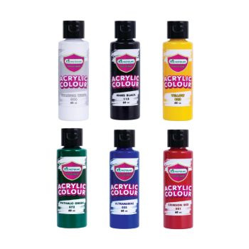 สีอะคริลิคมาสเตอร์อาร์ต รุ่นขวดเดี่ยว 60มล.