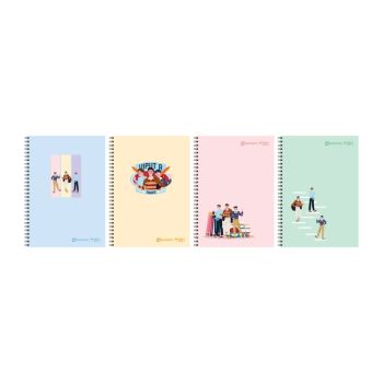 สมุดริมลวด A5 70แกรม 50แผ่น ตราช้าง VIPUT B