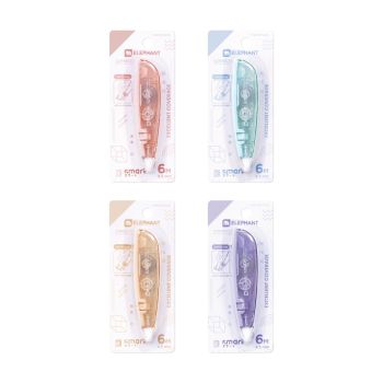 เทปลบคำผิดตราช้างรุ่น สมาร์ท 5มม. x 6ม.