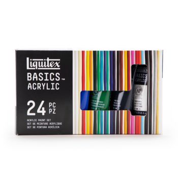 ชุดเซ็ทสีอะคริลิค Liquitex รุ่น Basics หลอด 22มล. x 24 สี 