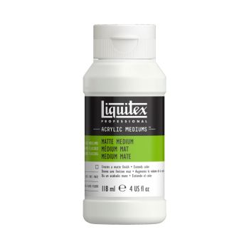 สื่อผสมสีอะคริลิค Matte Medium Liquitex Professional 118มล.(4oz)