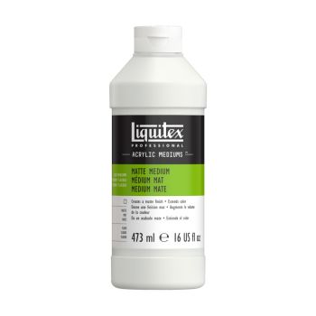 สื่อผสมสีอะคริลิค Matte Medium Liquitex Professional 473มล.(16oz)