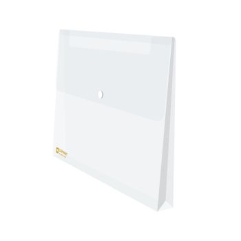 แฟ้มกระดุมขยายข้าง A4 ตราช้าง 421X