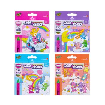 สีเทียน ขนาดจัมโบ้ 12 สี มาสเตอร์อาร์ต แคร์แบร์ 