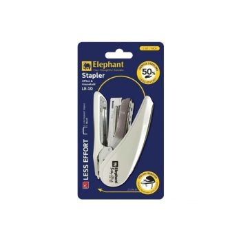 เครื่องเย็บ ตราช้าง LE-10 บลิสเตอร์ บลิสเตอร์ สีขาว