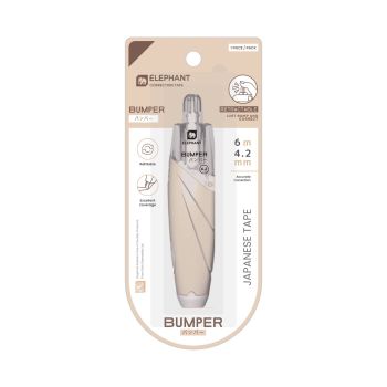 เทปลบคำผิดตราช้างรุ่น บัมเปอร์ 4.2มม. x 6ม.