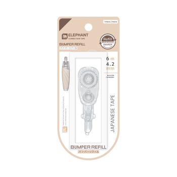 เทปลบคำผิดตราช้างรุ่น บัมเปอร์(ไส้เติม) 4.2มม. x 6ม.