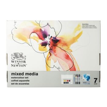 ชุดมิกซ์มีเดีย Winsor & Newton เซ็ทสีน้ำ 