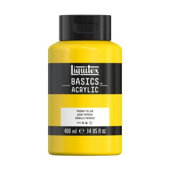 สีอะคริลิค Liquitex รุ่น Basics 400มล. #410 PRIMARY YELLOW