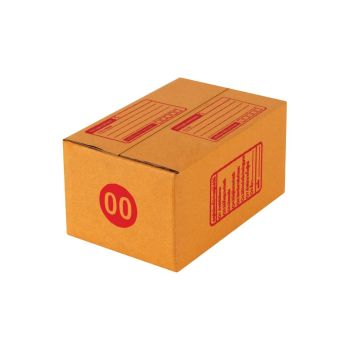 กล่องพัสดุฝาชนตราช้าง เบอร์ 00 9.75 x 14 x 6 ซม.
