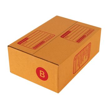 กล่องพัสดุฝาชนตราช้าง เบอร์ B 17 x 25 x 9 ซม.