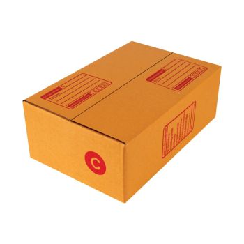 กล่องพัสดุฝาชนตราช้าง เบอร์ C 20 x 30 x 11 ซม.