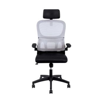 เก้าอี้สำนักงานอิลลูมิกซ์ รุ่น IE-0112 สีดำ-เทา