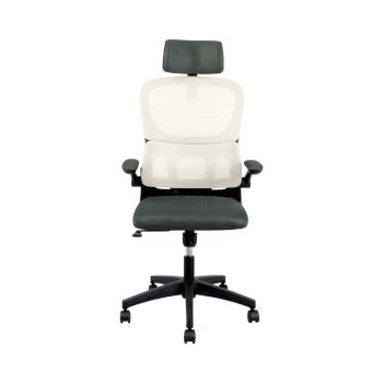 เก้าอี้สำนักงานอิลลูมิกซ์ รุ่น IE-0112 สีเขียว-ครีม