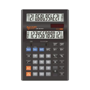 เครื่องคิดเลข 12 หลัก ตราช้างอิลลูมิกซ์รุ่น L06-12D BLK