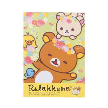 สมุดปกอ่อนปั้มฟรอยด์ ลาย Rilakkuma - 012