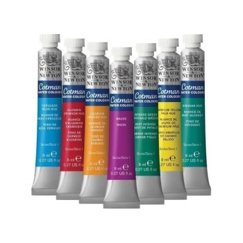 สีน้ำคอทแมน Winsor & Newton หลอด 8มล.