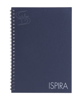 สมุดบันทึกปกอ่อนริมลวด ตราช้าง รุ่น ISPIRA-201 ขนาด A5 (คละสี)