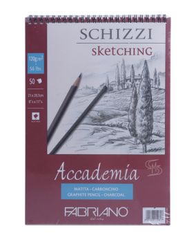 กระดาษวาดภาพ Fabriano Accademia 120แกรม 50แผ่น