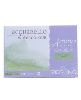 กระดาษวาดภาพ Fabriano Artistico ขนาด12.5x18cm 300แกรม ผิวหยาบ