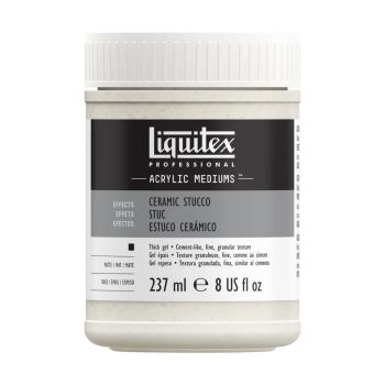 สื่อผสม Liquitex Professional CERAMIC STUCCO 237มล. (8ออนซ์) #6408