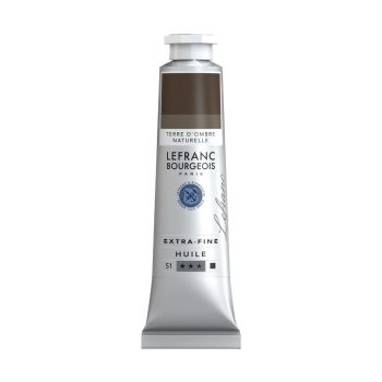 สีน้ำมัน Lefranc Bourgeois รุ่นเอ็กซ์ตร้าไฟน์ออย 40มล S1 #478 RAW UMBER
