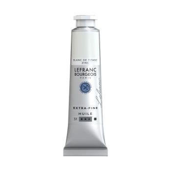 สีน้ำมัน Lefranc Bourgeois รุ่นเอ็กซ์ตร้าไฟน์ออย 40มล S1 #013 TITANIUM ZINC WHITE
