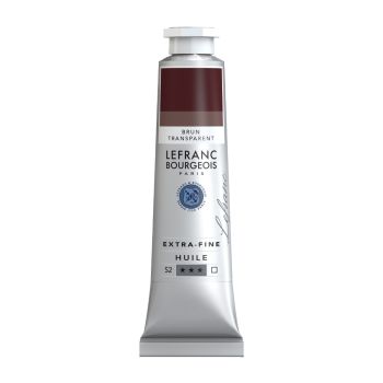 สีน้ำมัน Lefranc Bourgeois รุ่นเอ็กซ์ตร้าไฟน์ออย 40มล S2 #110 TRANSPARENT BROWN