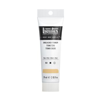 สีอะคริลิค Liquitex รุ่นโปรเฮฟวี่บอดี้ 59มล. S1 #434 UNBLEACHED TITANIUM