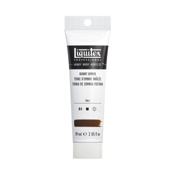 สีอะคริลิค Liquitex รุ่นโปรเฮฟวี่บอดี้ 59มล. S1 #128 BURNT UMBER ROW